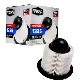 SuperTech 1325 Engine Air Filter, Replacement Filter for Ford