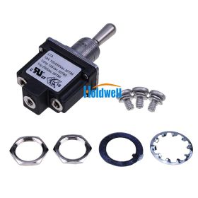 Holdwell 3 Position Momentary Sealed Toggle Switch 13037 13037GT Compatible for Genie Lift S-60 S-65 S-100 S-105 Z-34/22 Z-45/22 Replacement
