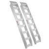 VEVOR Aluminum Ramps, 8810 lbs, Heavy-duty Ramps with Top Hook Attaching End, Universal Loading Ramp for Motorcycle, Tractor, ATV/UTV, Trucks, Lawn Mo