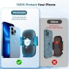 Car Phone Holder Mount [Military-Grade Suction & Stable Hook] Phone Mount for Car Windshield Dashboard Air Vent Universal Hands-Free Automobile Mounts