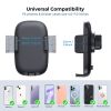 Car Phone Holder Mount [Military-Grade Suction & Stable Hook] Phone Mount for Car Windshield Dashboard Air Vent Universal Hands-Free Automobile Mounts