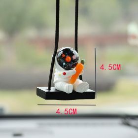 Creative Astronaut Car Sundries Pendant (Option: Hand Held Radish Astronaut)