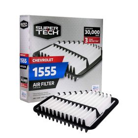 SuperTech Engine Air Filter, 1555, Replacement Filter for GM or Chevrolet (SuperTech: Super Tech)