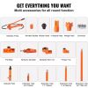 VEVOR 4 Ton/8800 LBS Porta Power, Portable Hydraulic Ram with 3.9 ft/1.2 m Oil Hose, Auto Body Frame Repair Kit with Storage Case for Car Repair, Truc